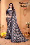 Neeyati By Stylewell Satin Georgette Designer Sarees Wholesale In India